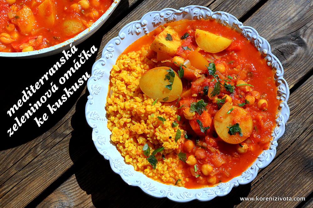 Poctivá mediterranská zeleninová omáčka ke kuskusu