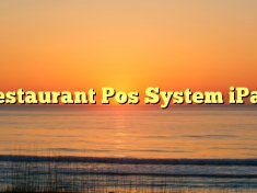Restaurant Pos System iPad