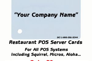 Aloha POS Manager cards