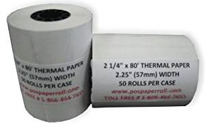 Verifone Omni 5750 Thermal paper