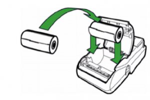 Verifone VX680 change paper