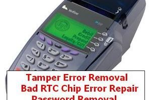 Verifone wrong password terminal locked